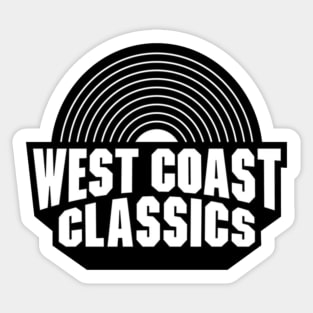 West Coast Classics Design Sticker